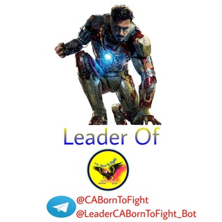 👔Leader Of 📘CA - Born To Fight 👊 — Telegram Bot {{ $bot->code }}