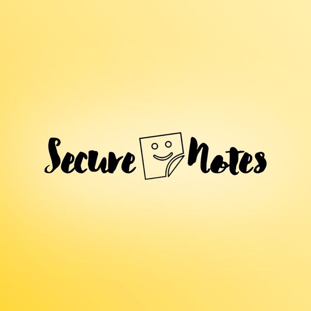 Secure Notes — Telegram Bot @securenotesbot