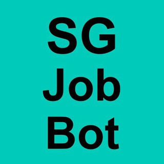 SG Job Bot — Telegram Bot @sgjobbot