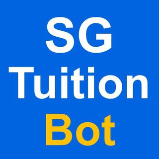 SG Tuition Bot — Telegram Bot @sgtuitionbot
