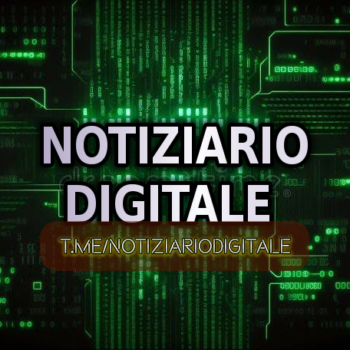 Logo del canale telegramma notiziariodigitale - Notiziario digitale
