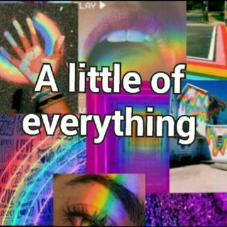 Logotipo del canal de telegramas a_little_of_everything_02 - 🌈A little of everything🌈
