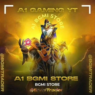 Telegram channel 👑A1 BGMI STORE 🇮🇳 logo