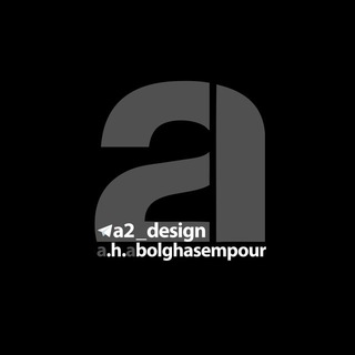 لوگوی کانال تلگرام a2_design — A2_design | A.h.Abolghasempour