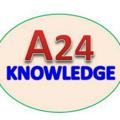 Logo saluran telegram a24knowledge — A24 Knowledge Jobrasta.com
