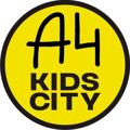 Logo saluran telegram a4kidscity — А4 KIDS CITY канал