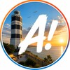 Логотип телеграм канала @a_anapa — А! Анапа