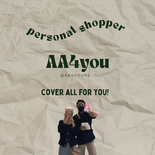 Logo saluran telegram aa4you_ps — Personal Shopper AA4you 🌸