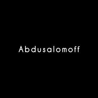 Telegram kanalining logotibi aabdusalomoff — aabdusalomoff