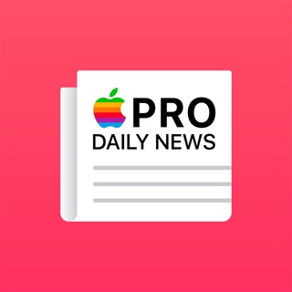 Логотип телеграм канала @aaplpro — Apple Pro Daily News