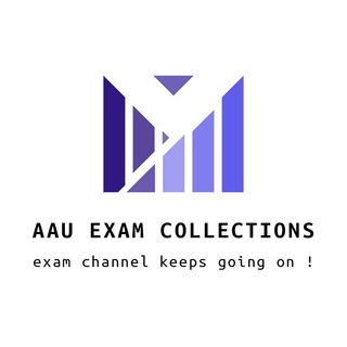 Logo saluran telegram aau_exam_collection — AAU EXAM COLLECTION