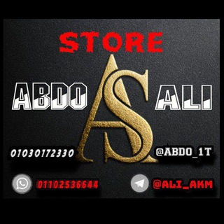 Logo of telegram channel abdo_store2 — ABDO&ALi_STORE🖤🔥