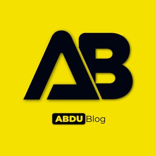 Telegram kanalining logotibi abdublog — Abdu | Blog