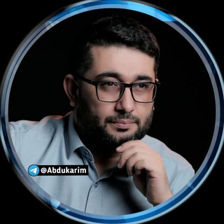 Telegram kanalining logotibi abdukarim — Abdukarim Mirzayev