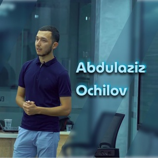 Telegram kanalining logotibi abdulaziz_algorismic — Abdulaziz Ochilov