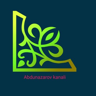 Telegram kanalining logotibi abdunazarov_kanali — Abdunazarov kanali