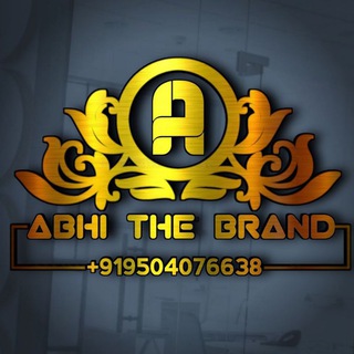 Logo saluran telegram abhi_the_brand_king — 𝐀𝐁𝐇𝐈 𝐓𝐇𝐄 𝐁𝐑𝐀𝐍𝐃✌️✌️