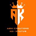 Logo saluran telegram abhi_creation_best_status — ABHI CREATIONS |🧡| BEST STATUS VIDEOS