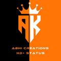 Telegram channel ABHI CREATIONS |🧡| BEST STATUS VIDEOS logo