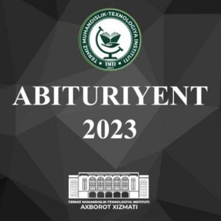 Telegram kanalining logotibi abituriyentlarofficial — MANDAT NATIJALARI 2023