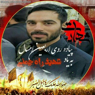 لوگوی کانال تلگرام abolfazlrahchamani — 🌹شهیدابوالفضل راه چمنی 🌹
