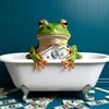 Логотип телеграм канала @about_moneey — А вы думали о деньгах?