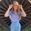Logo of telegram channel aboutflying — Ксения Гринберг about flying with 💙