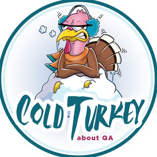 Логотип телеграм канала @aboutqa — Cold Turkey