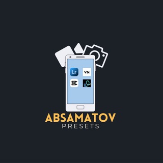 Логотип телеграм канала @absamatovv1 — ABSAMATOV•PRESETS