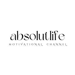Логотип телеграм канала @absolutlife — ABSOLUTLIFE