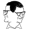 Логотип телеграм канала @abstrugatskie — Аркадий и Борис Стругацкие 💬