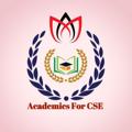 Logo saluran telegram academicsforcse — Academics for CSE(Offical Group)