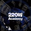 Логотип телеграм канала @academy220w — 220W|ACADEMY