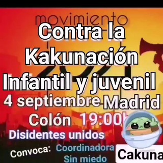 Logotipo del canal de telegramas acampadamadrid - Canal para estar informado. Manifestaciones.ANTi.N.O.M🤍