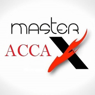 Logo of telegram channel accamasterx — ACCA MasterX
