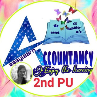 Logo of telegram channel accountancy_easylearn_2pu — Accountancy Easylearn (2nd PU Karnataka)