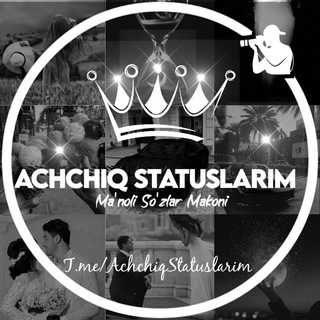Telegram kanalining logotibi achchiqstatuslarim — 𝐀𝐜𝐡𝐜𝐡𝐢𝐪 𝐬𝐭𝐚𝐭𝐮𝐬𝐥𝐚𝐫𝐢𝐦✍️