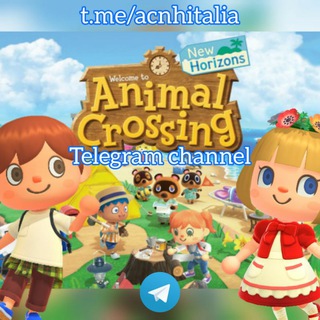 Logo del canale telegramma acnhitaliachannel - UNN - Animal Crossing News