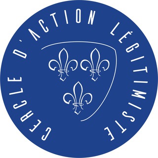 Logo de la chaîne télégraphique actionlegitimiste - Cercle d'Action Légitimiste ⚜️