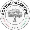 Telegram channel Action Palestine France logo