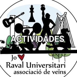 Logotipo del canal de telegramas actividadesav - Actividades AV Raval