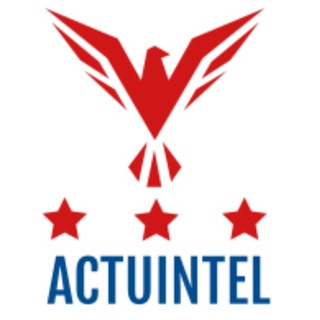 Logo de la chaîne télégraphique actuintel - Actu Intel - Info traduite en Francais 🎖🎖🎖
