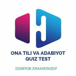 Telegram kanalining logotibi adabiyotquiztest — ADABIYOT QUIZ TEST