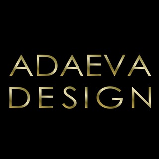 Логотип телеграм канала @adaevadesign — Adaeva Design