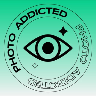 Логотип телеграм канала @addicted2photo — PHOTO ADDICTED 📸