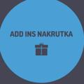 Logo saluran telegram addinsnakrutka — Add Ins Nakrutka ⚡️| OFFICIAL
