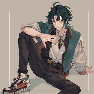 Логотип телеграм канала @adepte_xiiao — - Сяо 🦋 [заморожен]