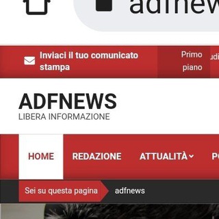 Logo del canale telegramma adfnewsinformazione - Adfnews.it