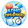 Logo of telegram channel adhd_tip — ADHD Tips & Hacks ⚡️🧩