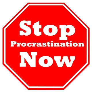 Логотип телеграм канала @adhdprocrastination — Прокрастинация/СДВГ